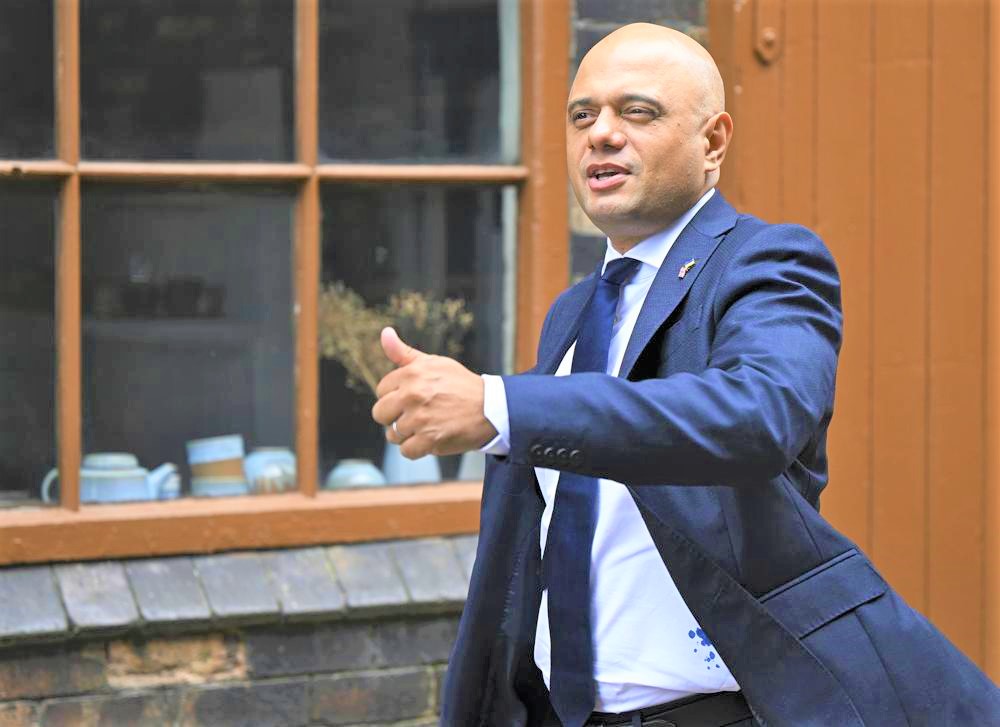 نئے برطانوی وزیراعظم کی دوڑ میں پاکستانی نژاد ساجد جاوید بھی شامل ...