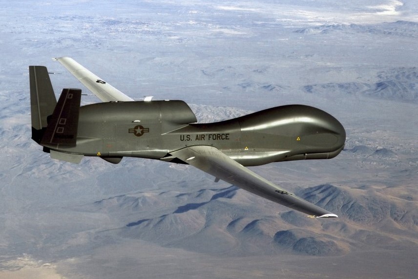 ایران نے جمعرات کو امریکہ کا ڈرون طیارہ مار گرایا تھا۔ فوٹو اے ایف پی
