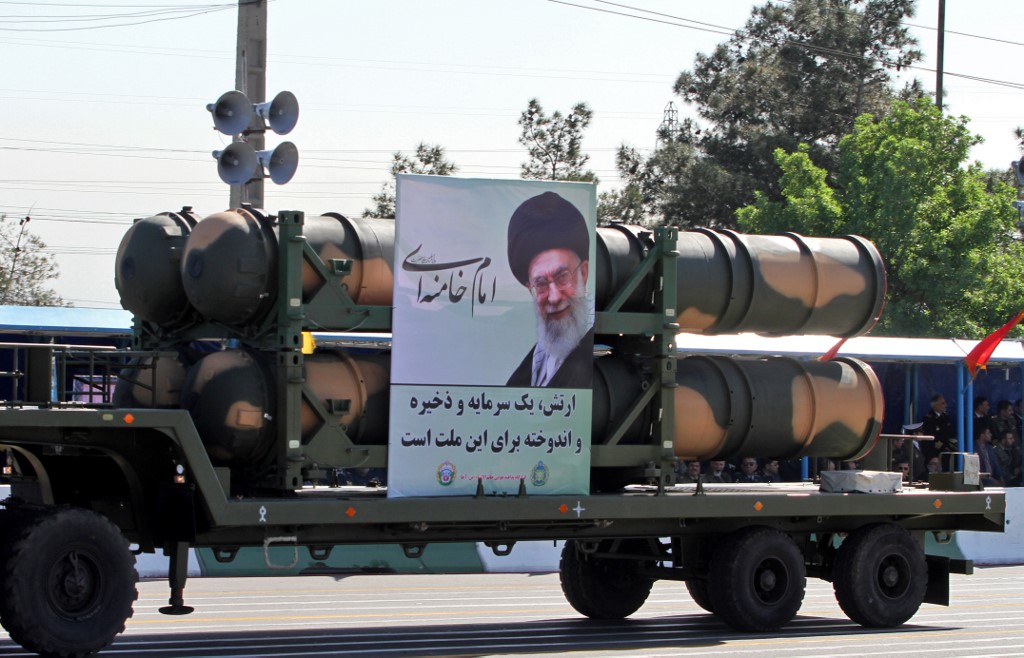 امریکی میڈیا کے مطابق ایرانی میزائل سسٹم پر حملے پینٹاگون کی تجویز پر کیے گئے۔ فوٹو ایے ایف پی