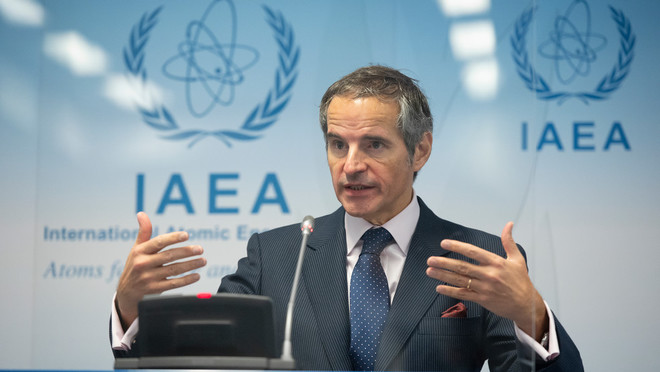 اقوام متحدہ کے ادارے انٹرنیشنل اٹامک انرجی ایجنسی (آئی اے ای اے) کے سربراہ رافیل ماریانو گروسی